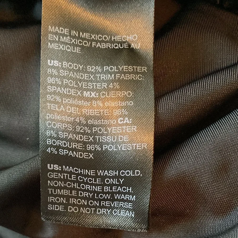 Chicos Womens Velvet V Neck Jumpsuit XXL Black Long Sleeve Wide Leg‎ Classy - Picture 13 of 14